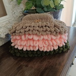Handmade bag new, lined with strap
