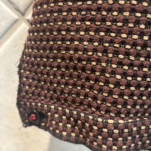 L.K. Bennett wool jacket like new, size IT44, brown and black