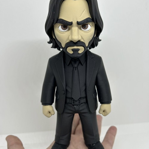 John Wick 3D Printed Figure new, handmade collectible