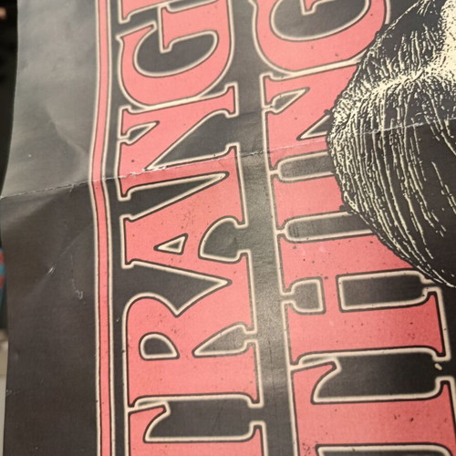Stranger Things Panini poster used, 55x45 cm