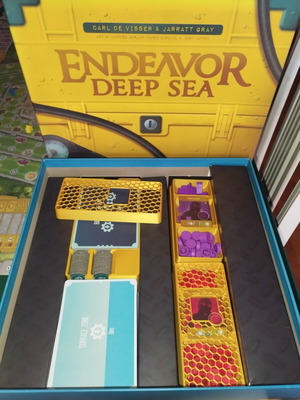 Endeavor Deep Sea 3D printed insert custom made