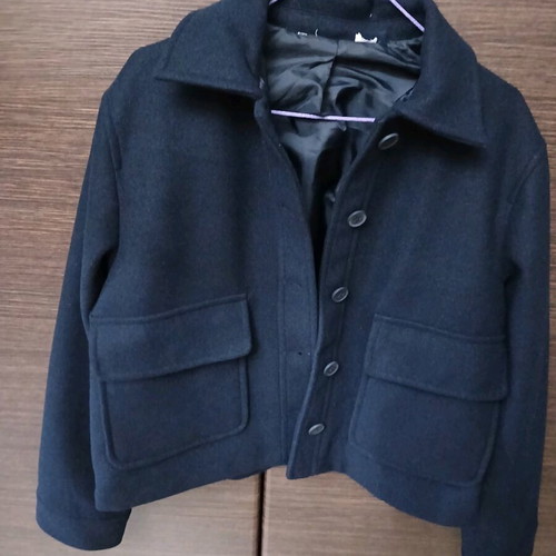 H&M jacket like new, size small, blue
