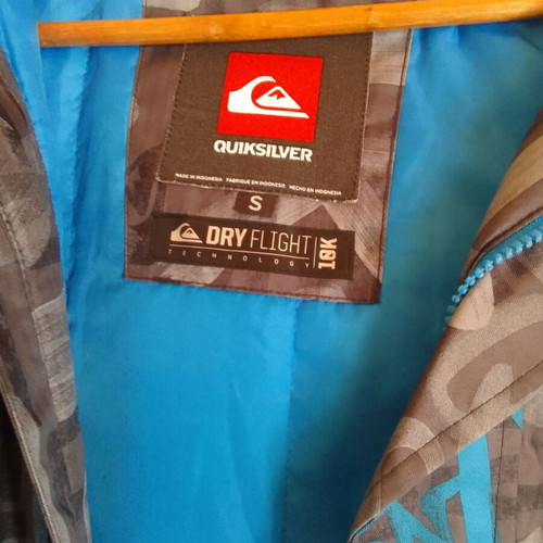 Quiksilver Men's Jacket Like New, Gray, Size S