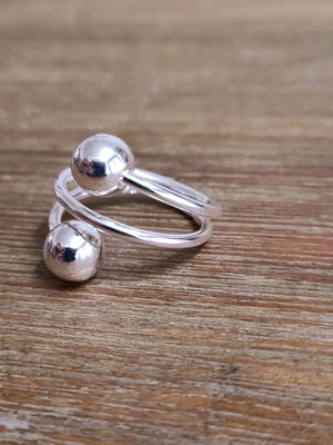 Women's 925 Silver Plated Ring Size 15.7 New