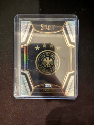 Panini Select Germany Team Logo Badge Silver 2024-25 new