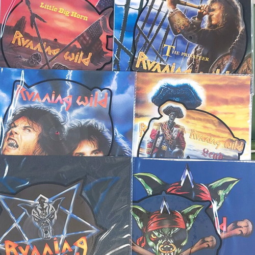 Running Wild Singles Collection LP Box Set new, metal