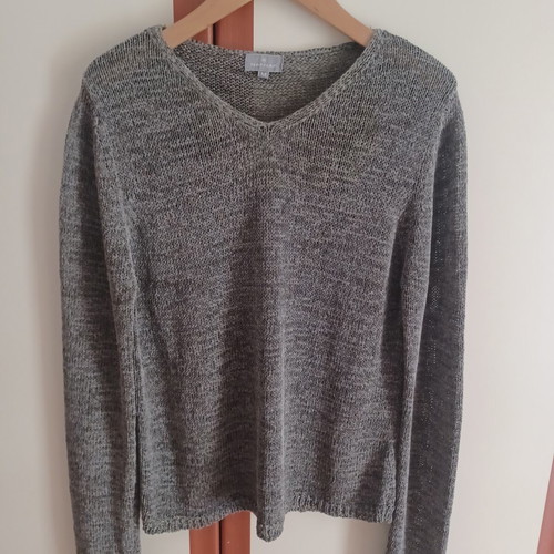 Naf Naf women's sweater used, size M, green