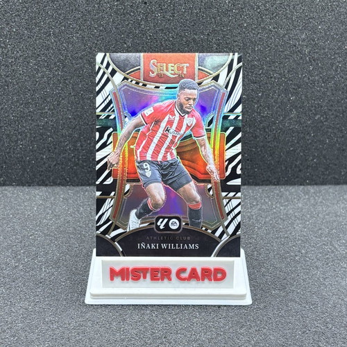 2023-24 Panini Select La Liga Inaki Williams zebra #102 Athletic Club card