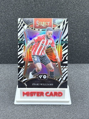 2023-24 Panini Select La Liga Inaki Williams zebra #102 Athletic Club card