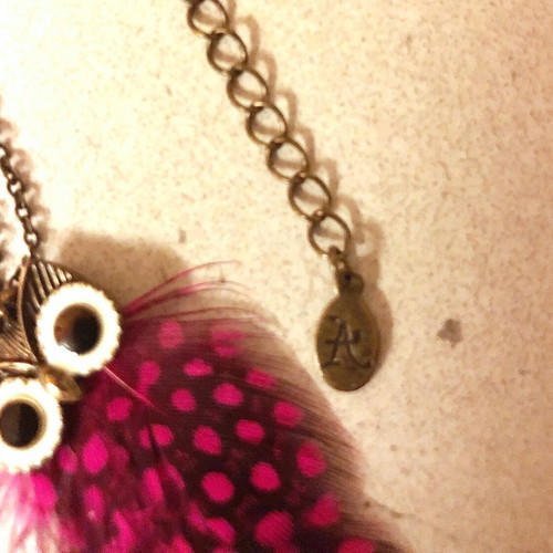 Accessorize necklace like new, black and purple