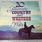  Various – 20 Fantastic Country And Western Hits  LP Germany 1976'
