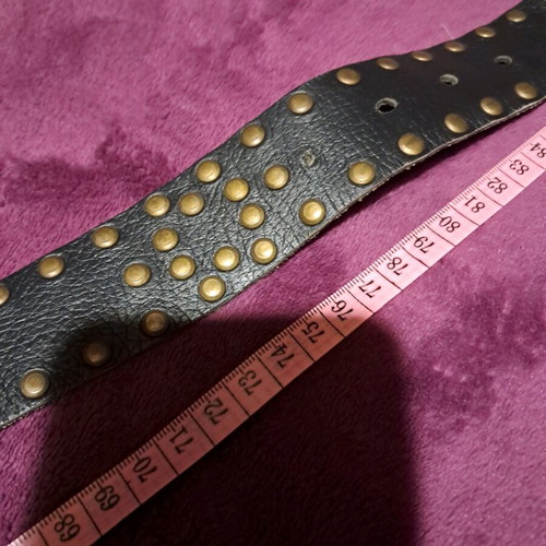 Vintage leather belts with rhinestones and stones, like new