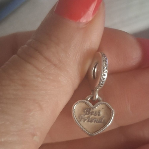 Pandora heart charm Best Friends always there