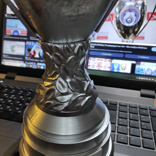 Greek Cup 2025 Olympiacos new, 3D print 35 cm