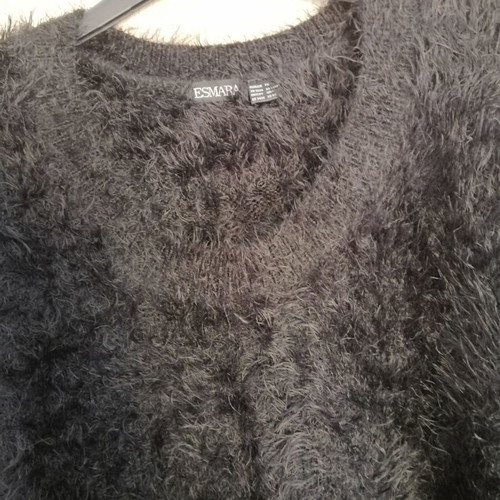 Pullover size S new, black