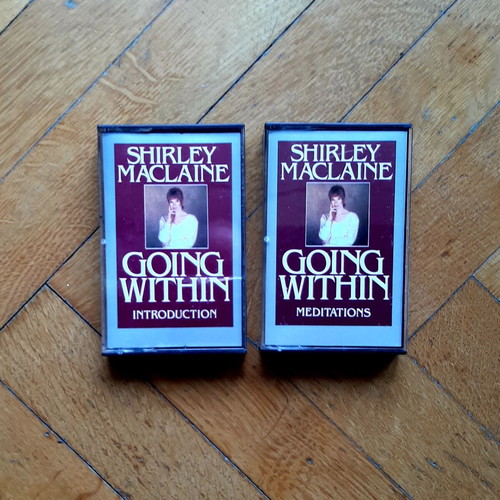 Shirley Maclaine Going Within 2 audio tapes like new