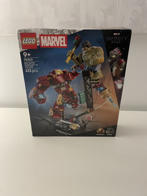 Lego Marvel 76343 Epic Battle set