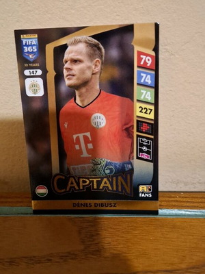 Panini FIFA 365 Genes Dibusz κάρτα καινούργια