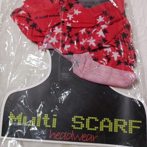 Multi scarf POLO new, polyester versatile accessory