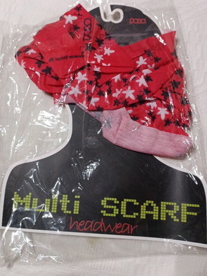 Multi scarf POLO new, polyester versatile accessory