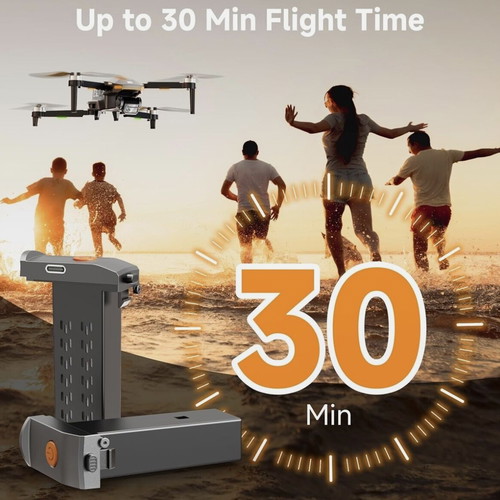 Plegble PL510 Drone with Camera New, Brushless Motor, FPV, Foldable