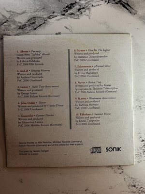 Believe In Sound Best of Greek Minimal Techno CD by Sonik