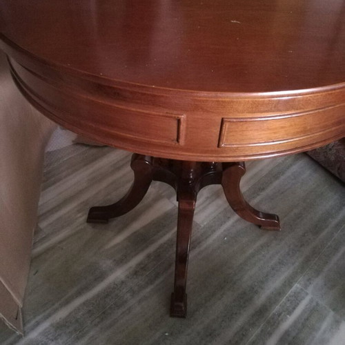 Round side table used classic style
