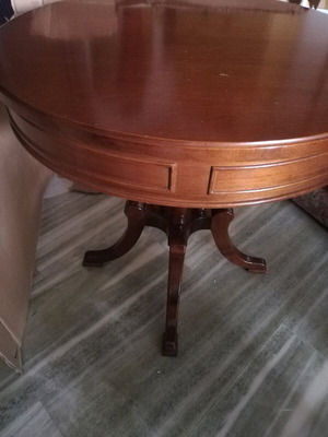 Round side table used classic style