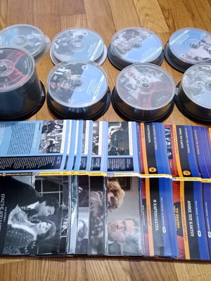 To Theatro Tis Defteras DVD collection like new, 200 discs