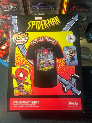 Funko Pop Tees Marvel Spider Man T-Shirt size L new