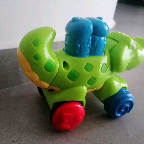 Push toy crocodile like new