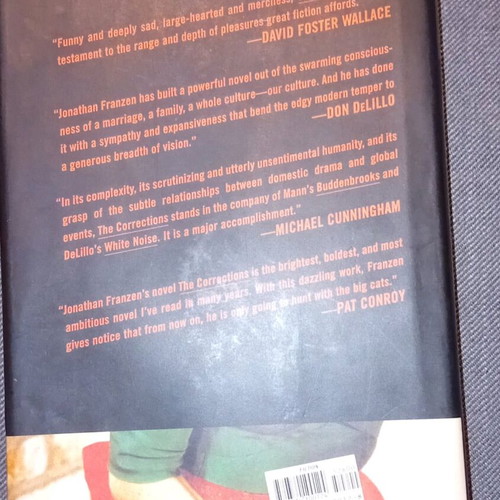 The Corrections novel book like new, English, hardcover