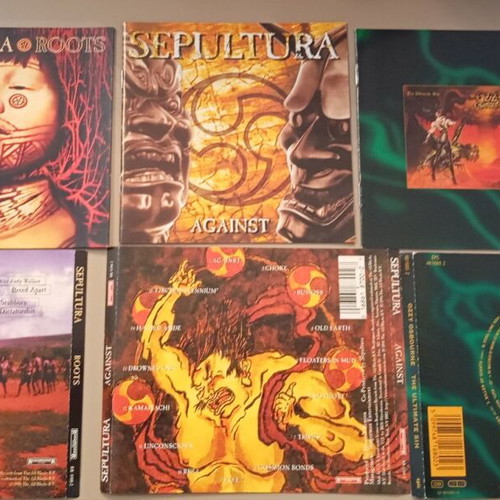 Sepultura Ozzy Booklets used, Roots Against The Ultimate Sin