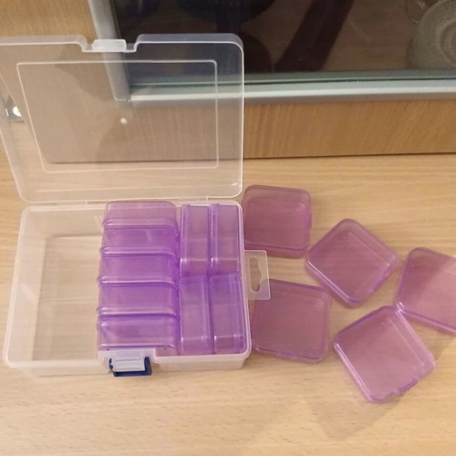 Storage box new with 14 compartments