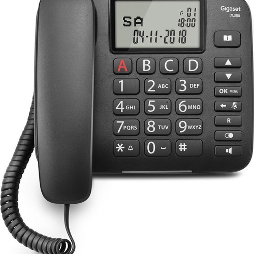 Gigaset DL-380 Corded Phone New, Large Display Keys, Caller ID