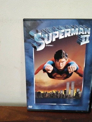 Superman 2 DVD нов, тънък калъф с гръцки субтитри