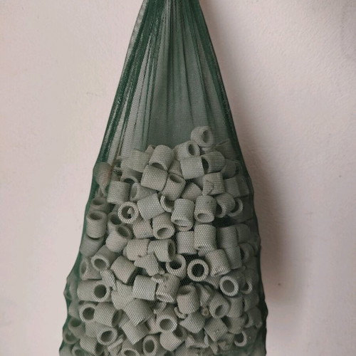 Ceramic gray tubes used for water quality improvement