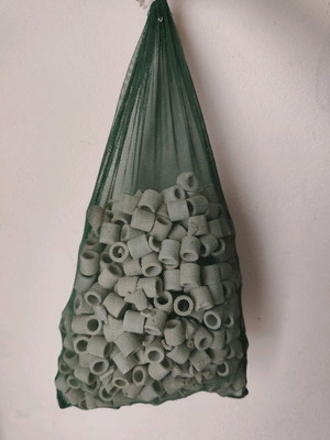 Ceramic gray tubes used for water quality improvement