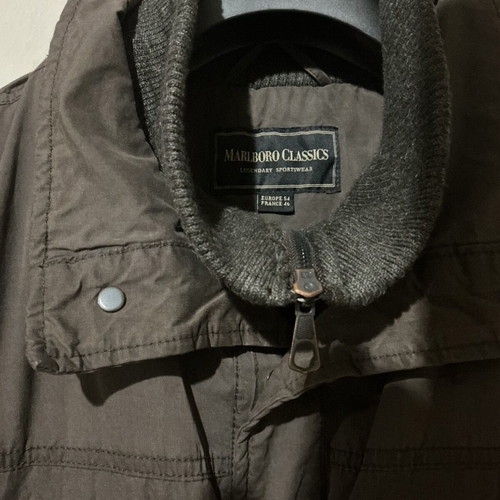 Marlboro jacket XL brown like new