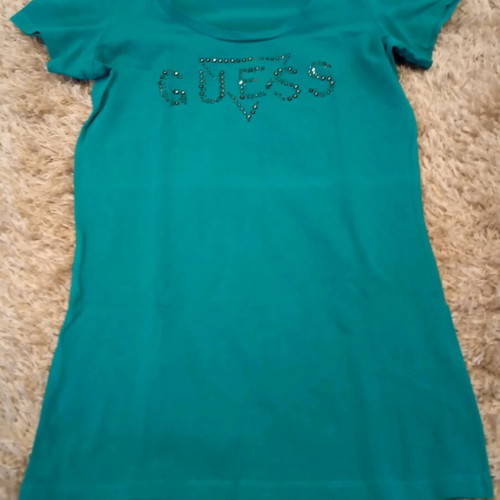 Guess short-sleeve shirt like new, green, size S
