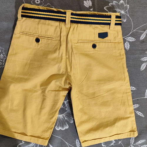 Alouette bermuda shorts like new, yellow, size 122-128 cm, 5-6 years