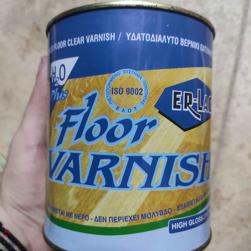 Water-based floor varnish 0.75L new