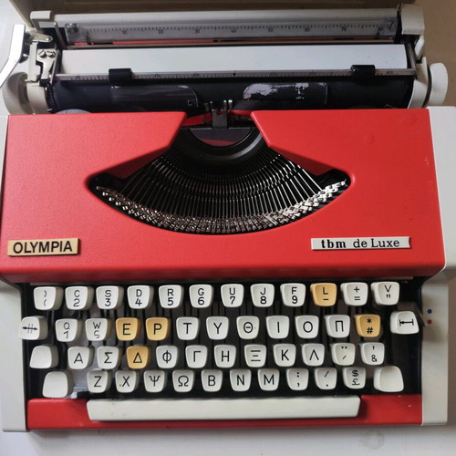 Olympia tbm de Luxe typewriter like new