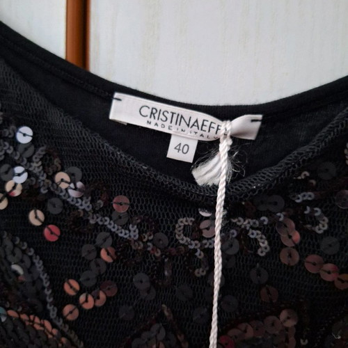 Cristina Effe blouse black no 40 new