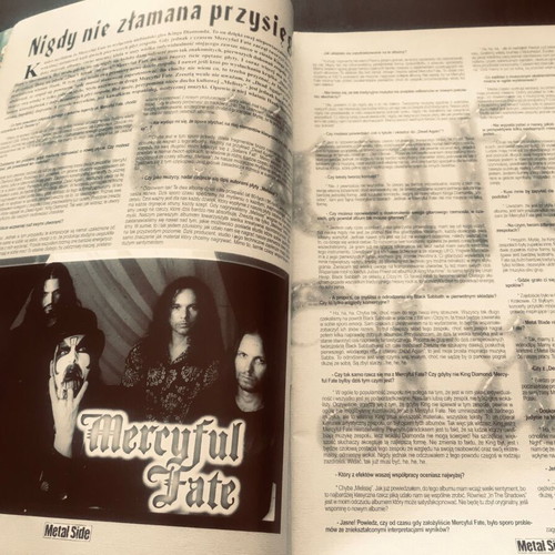 Metal Side #6 Magazine 1998 like new