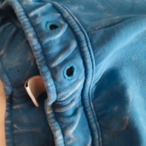 Nike Tech Fleece blue shorts, size L modified to M