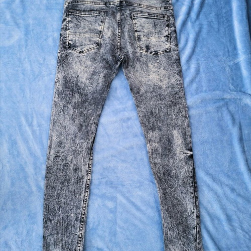 Zara men's slim fit jeans new, size S - M, black and gray