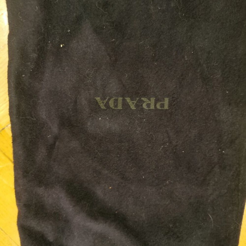 Prada men's shoes like new, size 44.5, black loafers