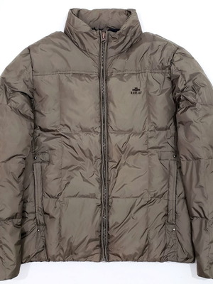 Replay Down Puffer jacket like new, men's M-L, brown and green