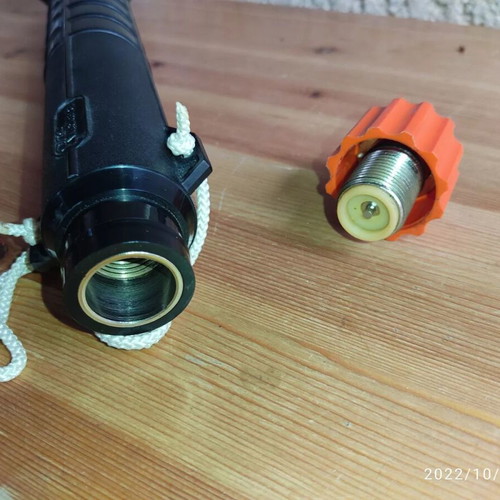 Vintage Beuchat Oceanute flashlight new in box